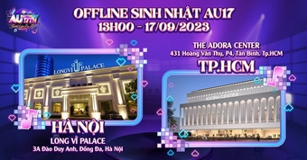 Offline sinh nhật Audition 17 tuổi vào ngày 17/09.