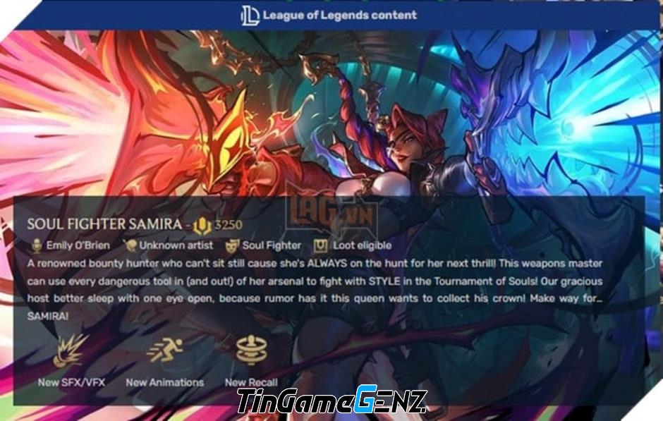 Riot Games phản ứng tức giận với sự phản đối của cộng đồng game thủ vì Samira Tối Thượng