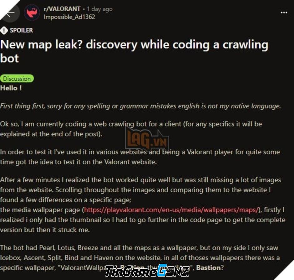 Rò rỉ thông tin về bản đồ mới Bastion trong Valorant