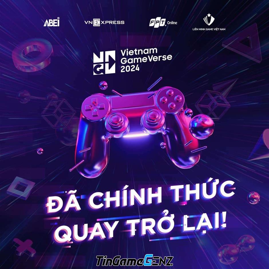 Triển lãm game quốc tế Vietnam GameVerse 2024 tái xuất