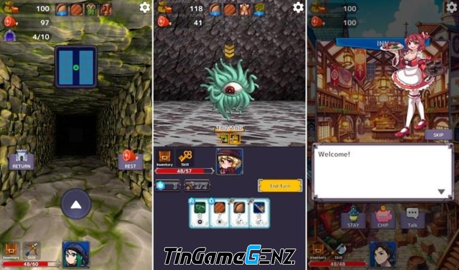 ZakuzakuCraft - Game Deck-Building RPG đã có mặt trên Google Play Store và Apple Store