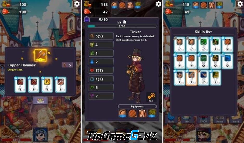 ZakuzakuCraft - Game Deck-Building RPG đã có mặt trên Google Play Store và Apple Store