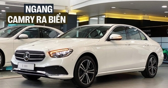 **Giá Bán Mercedes-Benz E-Class Giảm Sốc: Chỉ Từ 1,7 Tỷ Đồng Tại Đại Lý - Cạnh Tranh Ngay Giá Lăn Bánh Camry Trước Thềm Ra Mắt Mới!**