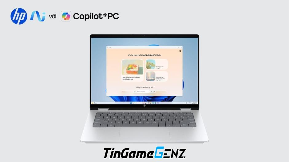 **HP OmniBook X Flip 14: Đột Phá Công Nghệ AI Thế Hệ Mới Cho Game Thủ** **HP OmniBook X Flip 14: Đột Phá Công Nghệ AI Thế Hệ Mới Cho Game Thủ**