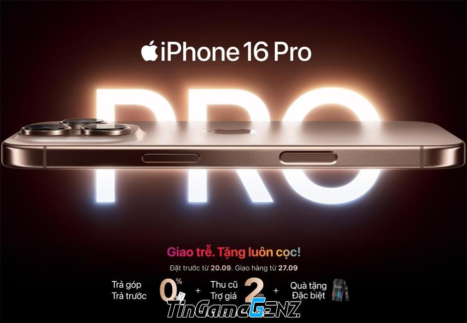 “iPhone 16 Series Gây Bão: TopZone Đạt 50.000 Đơn Đặt Trước Chỉ Trong Một Sáng”