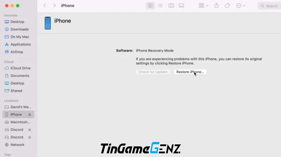 **Khắc Phục Tình Trạng iPhone Bị 