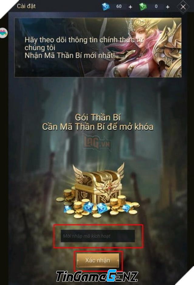 **Khám Phá Giftcode Nữ Thần Hắc Ấn Mới Nhất 2024: Hướng Dẫn Nhập và Tổng Hợp Chi Tiết**