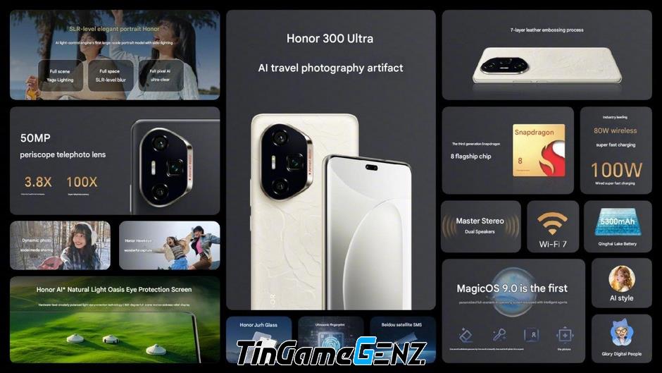 **Khám Phá Honor 300 Ultra: Chipset Mạnh Mẽ Cho Trải Nghiệm Chơi Game Tối Ưu**