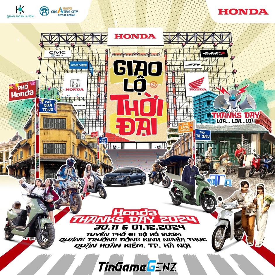 **Khám Phá Ngày Hội Cảm Ơn Honda 2024: Hành Trình Văn Hóa Lịch Sử Hà Nội qua Giao Lộ Thời Đại**