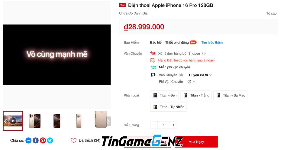 **Khám Phá Nơi Mua iPhone 16 Pro Max Chính Hãng Giá Tốt Nhất 2023**