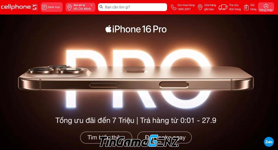 **Khám Phá Nơi Mua iPhone 16 Pro Max Chính Hãng Giá Tốt Nhất 2023**