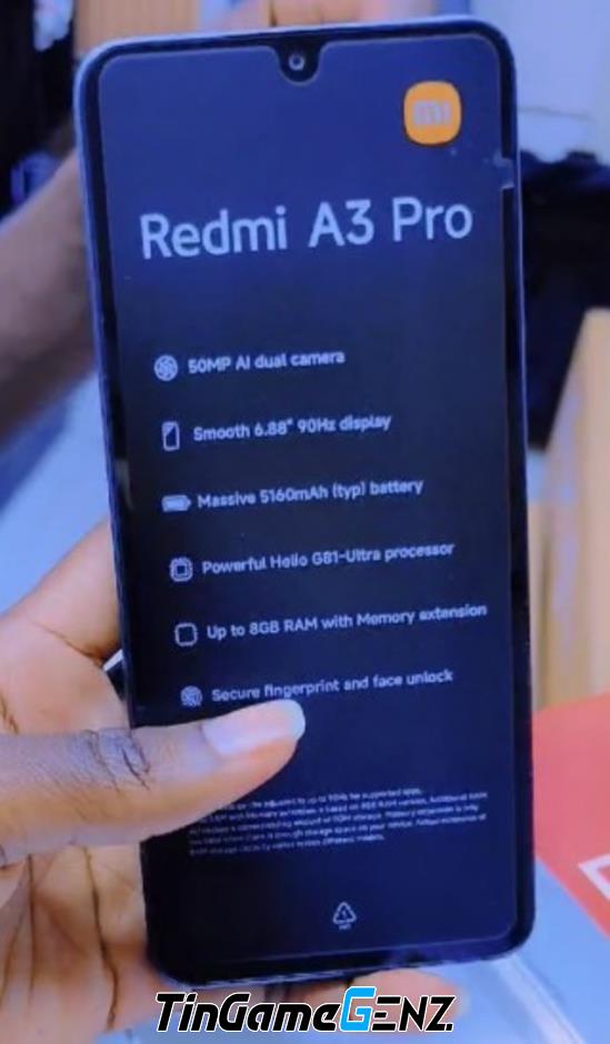 **Khám Phá Redmi A3 Pro: Màn Hình Khủng Ấn Tượng và Giá Chỉ Dưới 3 Triệu Đồng!**