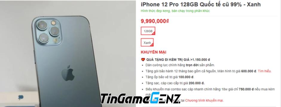 **Mẫu iPhone Pro Max chỉ 10 triệu: Lựa chọn hoàn hảo cho gamer - Không lo lỗi “màn hình xanh”!**