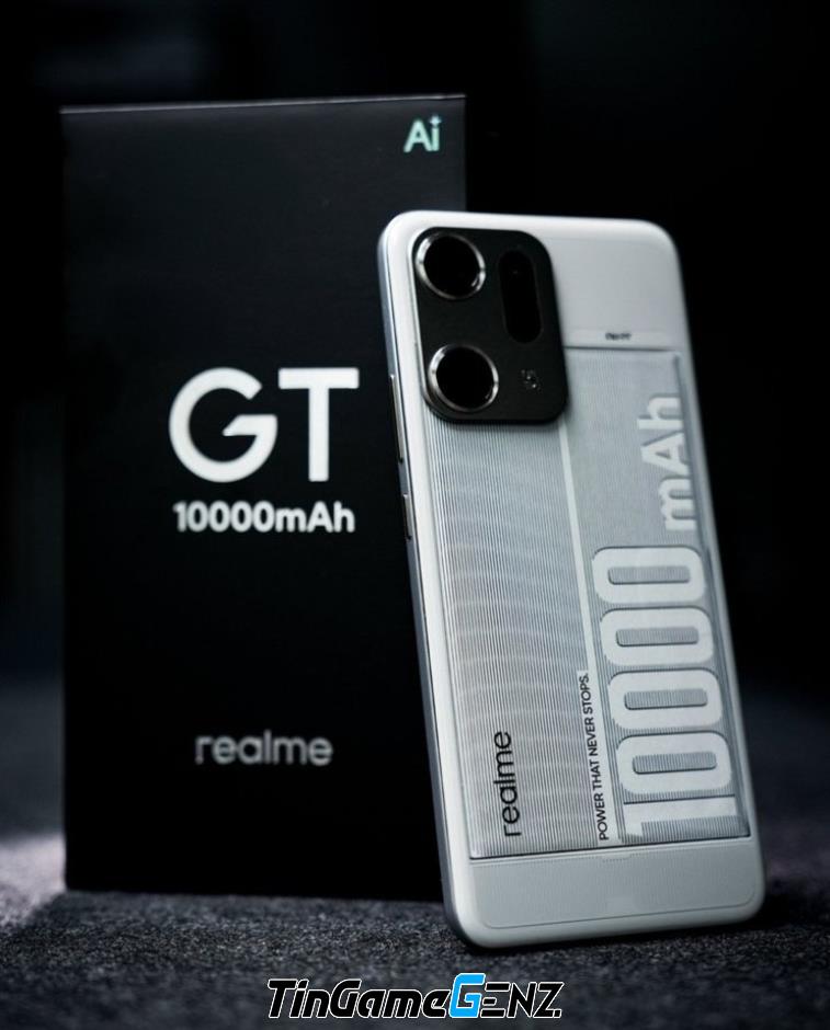 **Realme Ra Mắt Smartphone Đột Phá: Pin 10.000 mAh Trong Thiết Kế Mỏng Nhẹ**