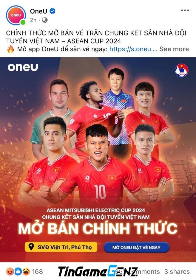 “Ứng Dụng Mở Bán Vé Chung Kết ASEAN Cup 2024 Gặp Sự Cố Ngay Từ Khi Ra Mắt: Người Hâm Mộ Lo Lắng!”