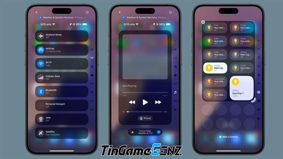 6 tính năng mới của Trung tâm điều khiển iPhone trên iOS 18