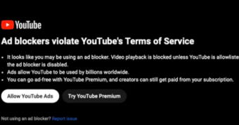 75% người dùng chọn trình chặn quảng cáo thay vì sử dụng Youtube Premium