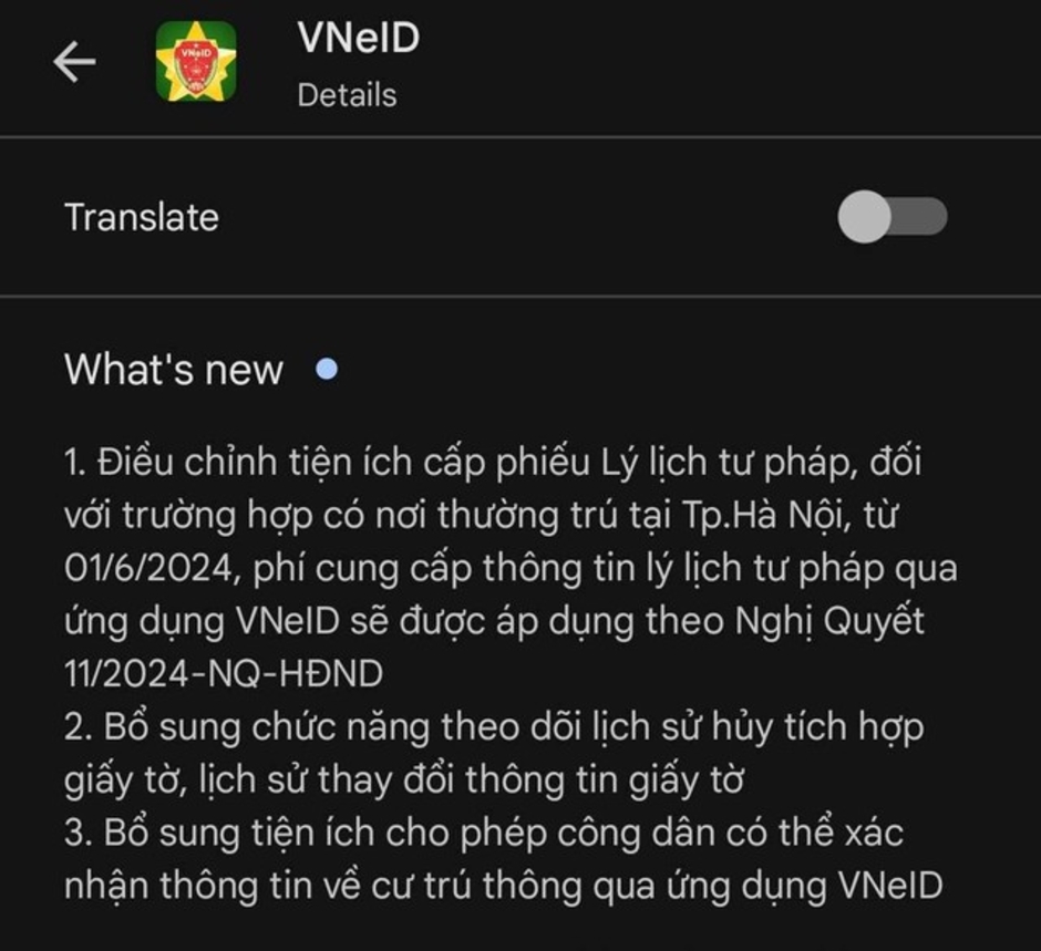 Ảnh hưởng đến người dùng Xiaomi xách tay do ứng dụng VNeID ngừng hoạt động trên điện thoại Android sau khi bị 