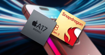 Apple A17 Pro vượt trội Snapdragon 8 Gen 3 trong cuộc đấu công suất pin.