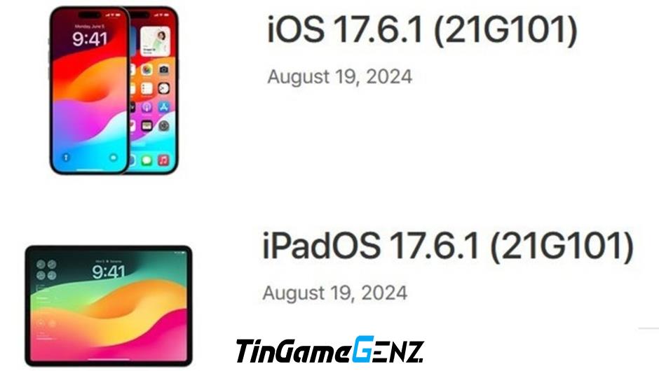 Apple bất ngờ phát hành iOS 17.6.1 hai lần vì lý do gì?