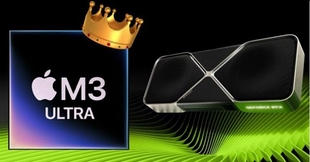 "Apple M3 Ultra Đánh Bại RTX 5070 Ti Của Nvidia: Cuộc Chiến Giữa Những Đứa Con Công Nghệ"