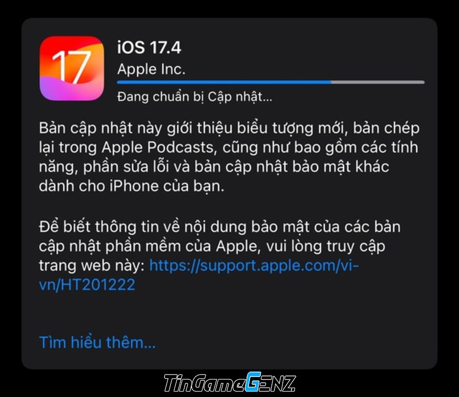 Apple phát hành iOS 17.4 hỗ trợ cài đặt ứng dụng từ bên ngoài App Store