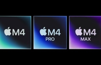 "Apple Ra Mắt Chip M4 Pro và M4 Max: Hiệu Năng Vượt Trội Mọi Chip AI PC, Lần Đầu Hỗ Trợ Thunderbolt 5"