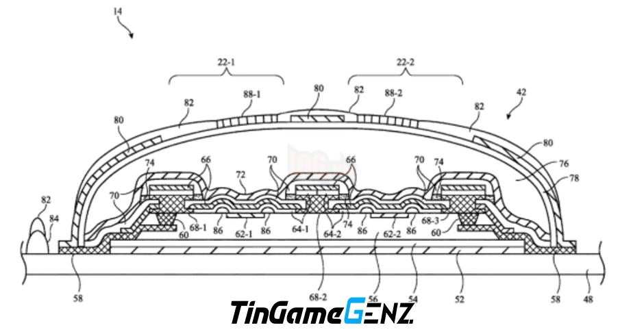 Apple sáng tạo ý tưởng về màn hình co giãn.