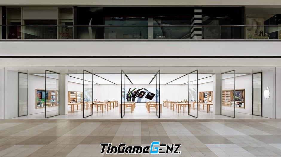 Apple Store lại bị trộm hơn 500 triệu đồng thiết bị.