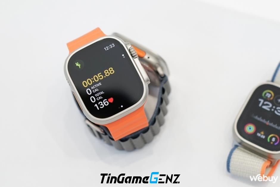 Apple Watch Ultra 2 ra mắt: Thiết kế đẹp, cực tiện cho phép “bấm ngón tay”