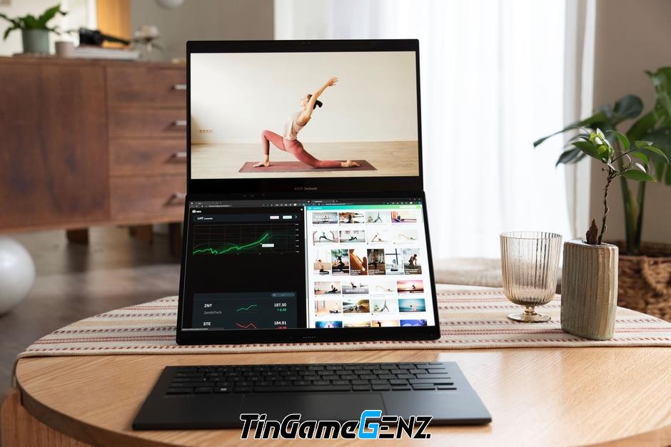 ASUS Zenbook Duo mới: Laptop 2 màn hình Lumina OLED đầu tiên với chip AI