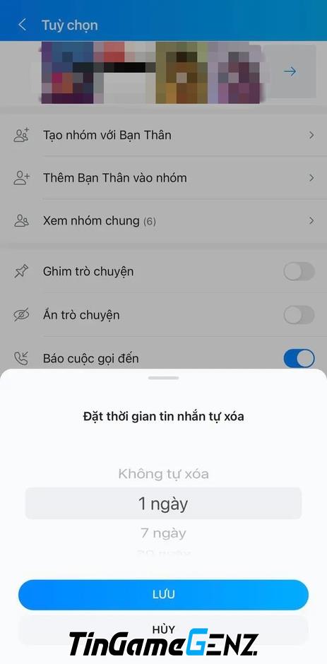 Bật chế độ ẩn hình ảnh, clip nhạy cảm khi trò chuyện trên Zalo ngay!