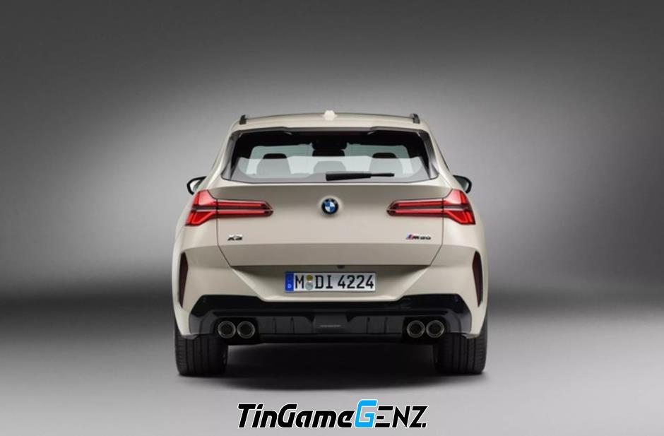 BMW X3 2025: Giá từ 1,2 tỷ đồng, thiết kế mới, màn hình cong, động cơ mạnh hơn GLC