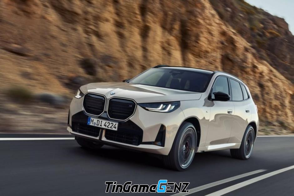 BMW X3 2025: Giá từ 1,2 tỷ đồng, thiết kế mới, màn hình cong, động cơ mạnh hơn GLC