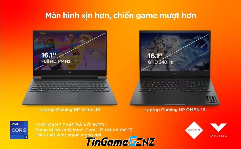 Bộ đôi HP OMEN 16 và HP Victus 16 2023: Sự lựa chọn hoàn hảo cho sinh viên sành điệu.