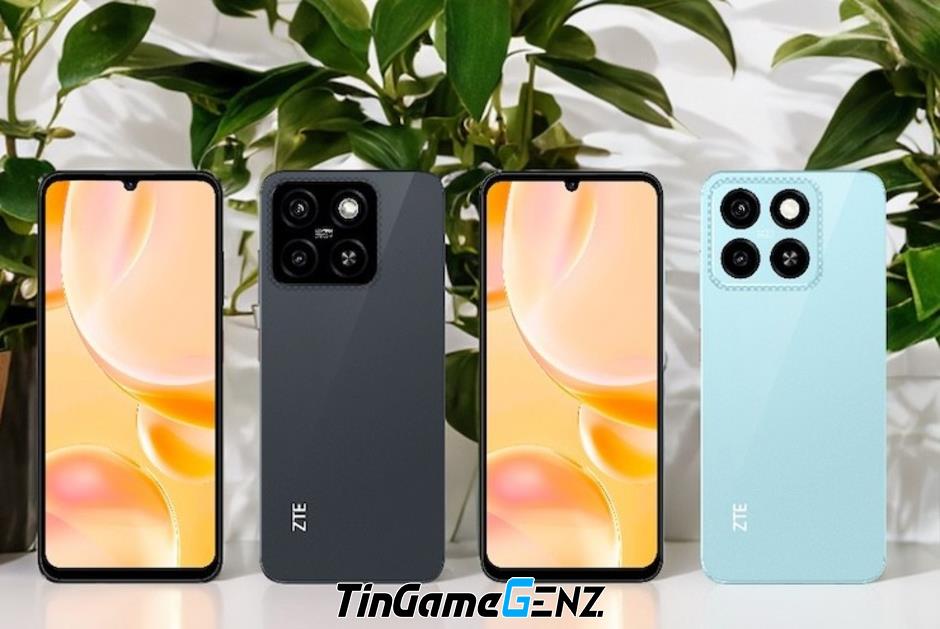 Bộ đôi smartphone ZTE mới với pin 5.000mAh, giá hấp dẫn