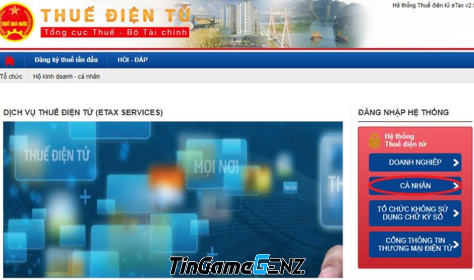 Cách cập nhật thông tin Căn cước công dân trong đăng ký thuế