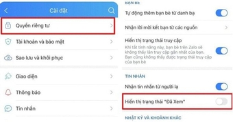 Cách đọc tin Zalo không để người gửi biết đã xem