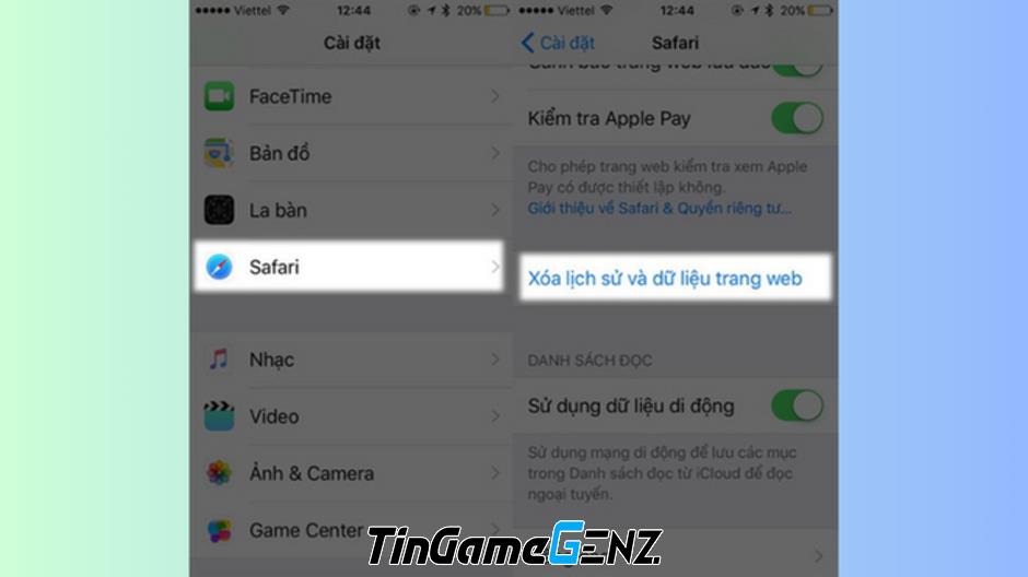 Cách dọn dẹp rác trên iPhone