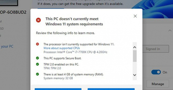 Cách loại bỏ yêu cầu phần cứng của Windows 11