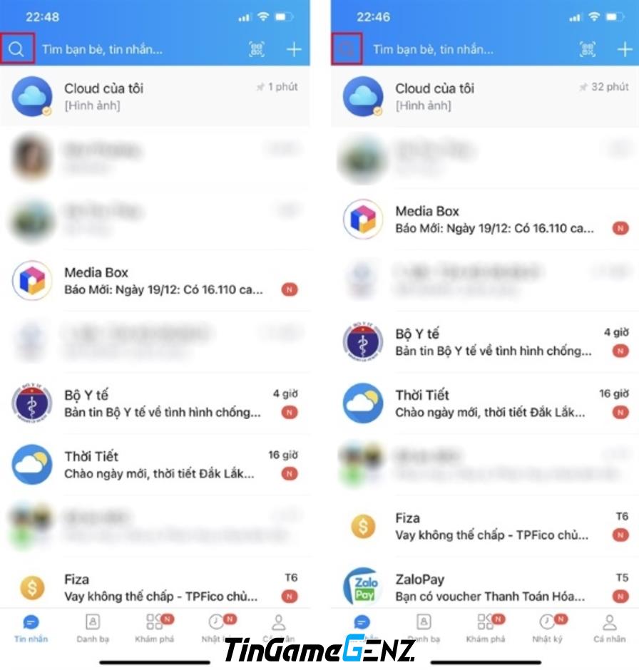 Cách Nhận Biết Tin Nhắn Ẩn Trên Zalo: Chỉ Cần Quan Sát Biểu Tượng Này Trên Thanh Tìm Kiếm! Cách Nhận Biết Tin Nhắn Ẩn Trên Zalo: Chỉ Cần Quan Sát Biểu Tượng Này Trên Thanh Tìm Kiếm!