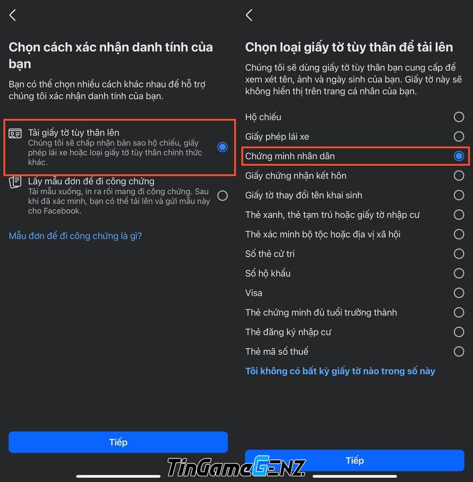 Cách Xác Thực Tài Khoản Facebook Bằng Căn Cước: Đừng Để Bị Khóa Sau Ngày 25/12! Cách Xác Thực Tài Khoản Facebook Bằng Căn Cước: Đừng Để Bị Khóa Sau Ngày 25/12!