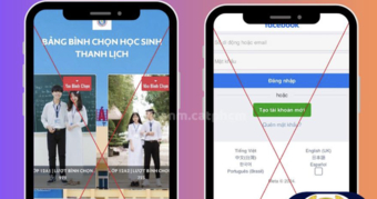 Cảnh báo thủ đoạn đánh cắp tài khoản Facebook của Công an TP HCM