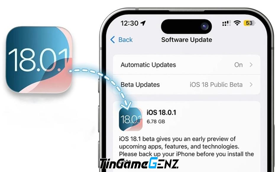 "Cập nhật iOS 18.0.1: Lý do iPhone của bạn không thể bỏ qua bản nâng cấp này"