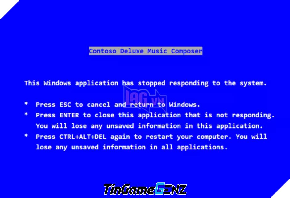 Câu Chuyện Thú Vị Về Màn Hình Xanh Tử Vong Trên Windows