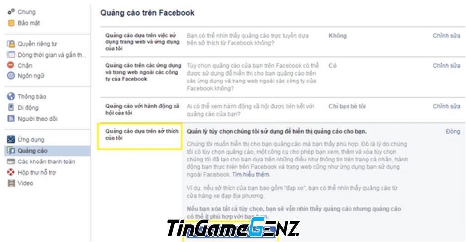 Chặn quảng cáo trên Facebook đơn giản