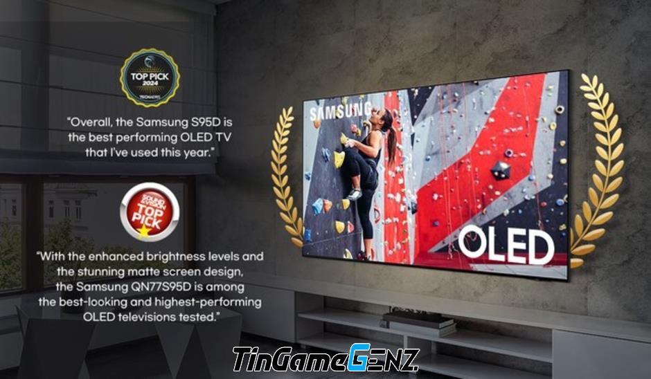 Chọn ngay TV OLED chống chói với công nghệ AI tối tân