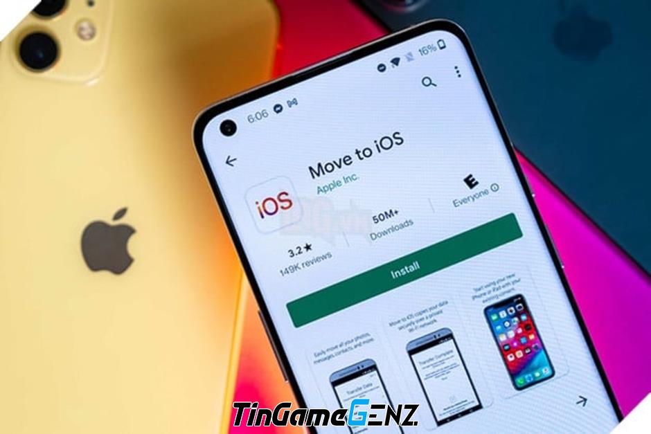 Chuyển dữ liệu từ Android sang iOS: Hướng dẫn chi tiết