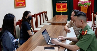 "Cô gái 16 tuổi yêu cầu chuyển 350 triệu đồng vào tài khoản cá nhân, gia đình báo công an khi không được đáp ứng"