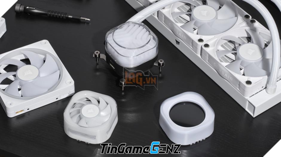 CORSAIR Ra Mắt Dòng Tản Nhiệt Nước AIO iCUE LINK TITAN RX RGB Hiệu Suất Đỉnh Cao